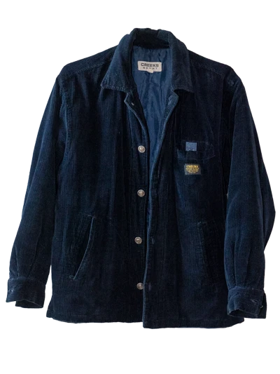 Dark Blue Corduroy Jacket