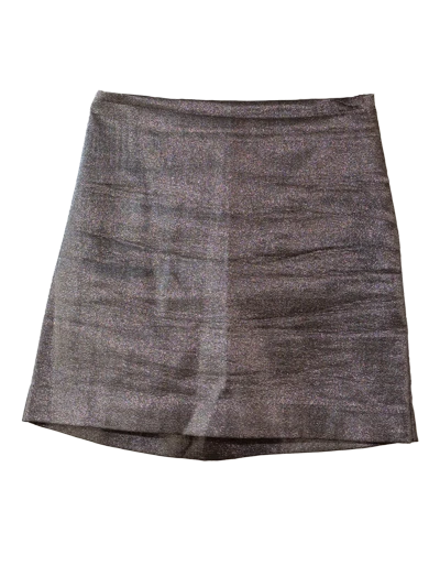 Gray Shiny & Other Stories Skirt