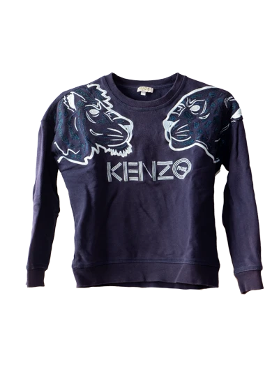 Kenzo Cropped Tiger Sweater