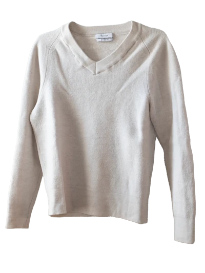 Teym White Sweater