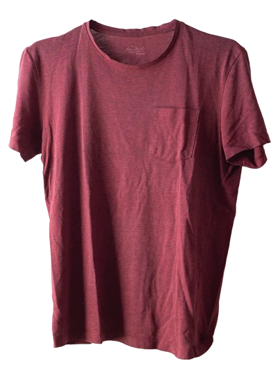 T-Shirt Celio Red Bordeaux