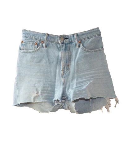 Light Blue Levi's Mini Shorts