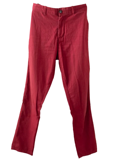 Dark Red Pants