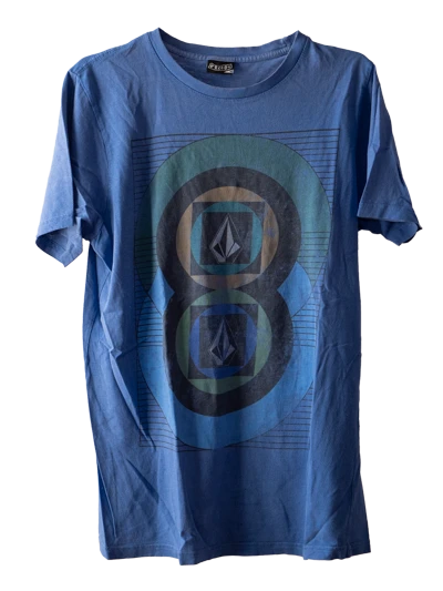 Blue Volcom T-Shirt Pattern