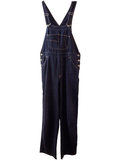 Dark Blue Denim Dungarees