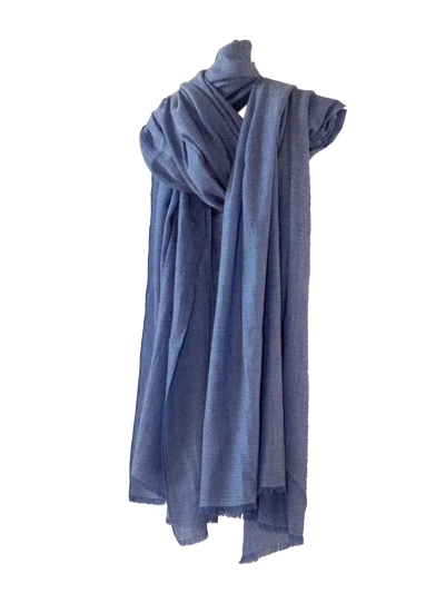 Cashmere Blue Scarf